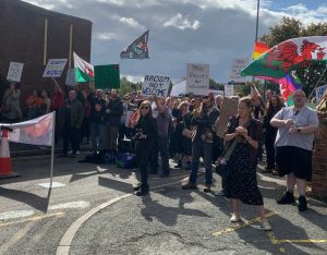 Mold anti-fascist counter demonstration 2025-09-28