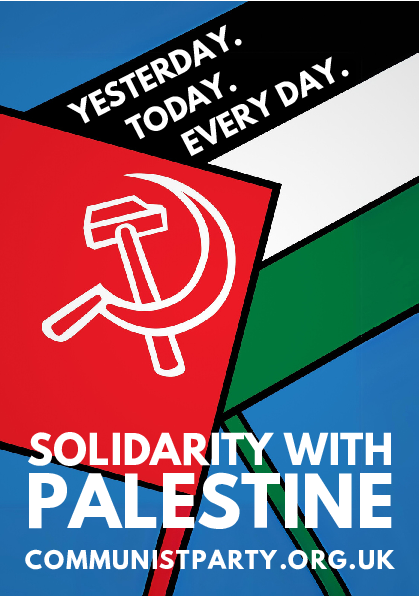 Solidarity with Palestine Communist Party leaflet