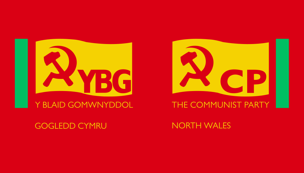 Logo of the Communist Party North Wales branch