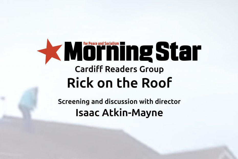 Banner for the Morning Star event and film screening Rick on the Roof