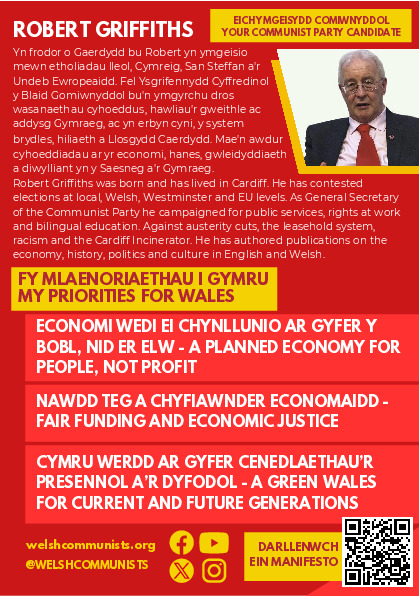 Page 3 of leaflet for Robert Griffiths