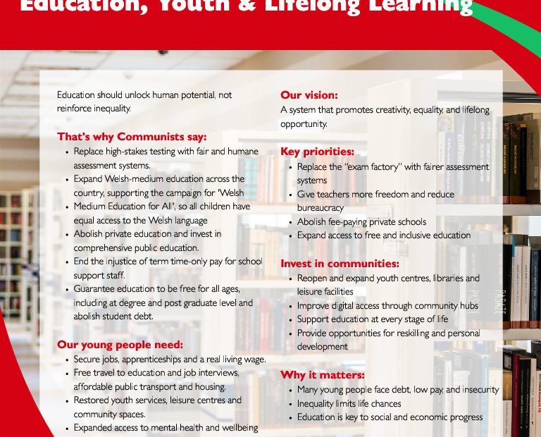 Education, Youth and Lifelong Learning