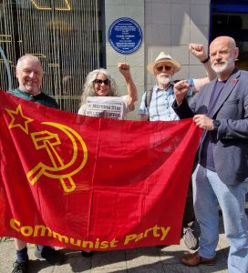 Commemoration of comrade Harry Dobson