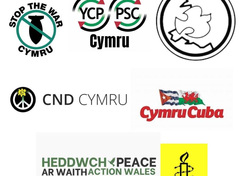 Logos y mudiadau sy'n cefnogi'r datganiad