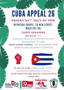 Cuba Appeal 26 poster