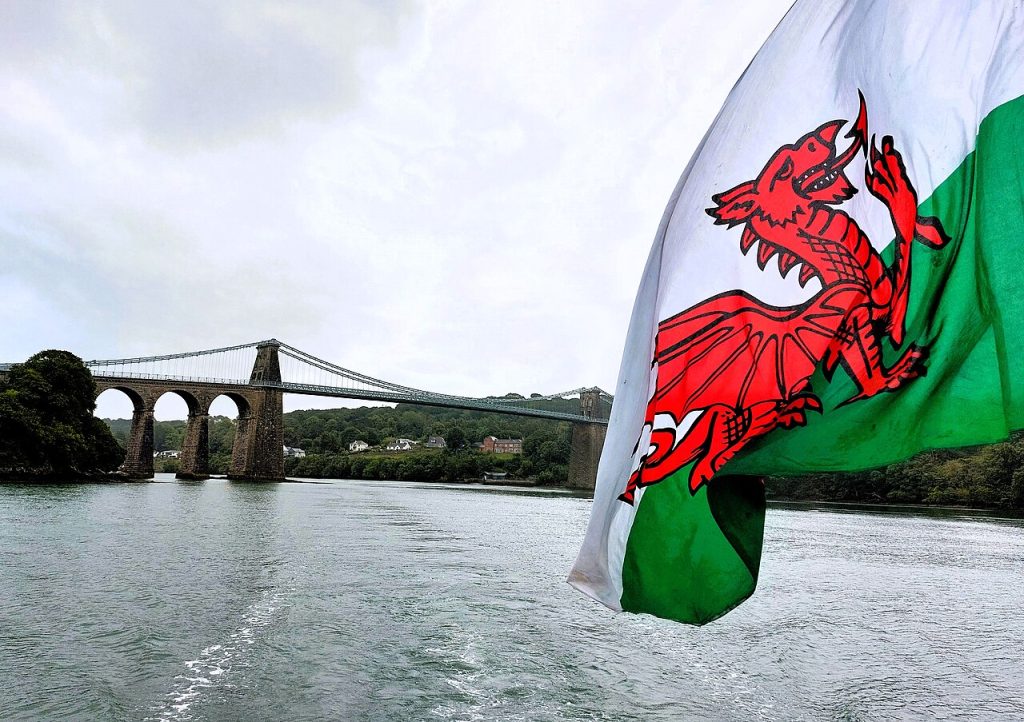 National banner of Wales