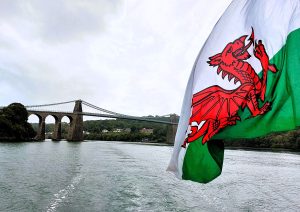 National banner of Wales