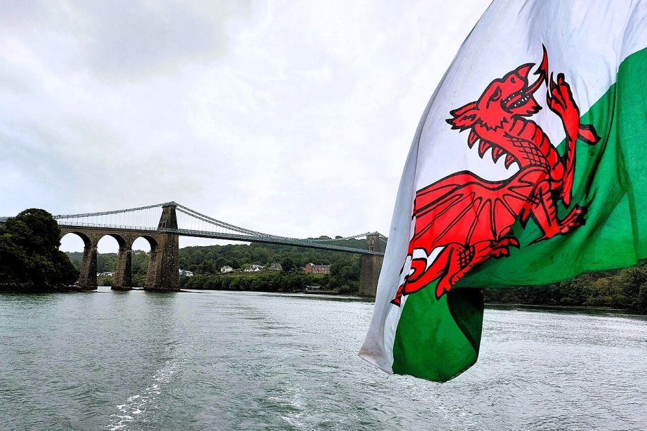 National banner of Wales